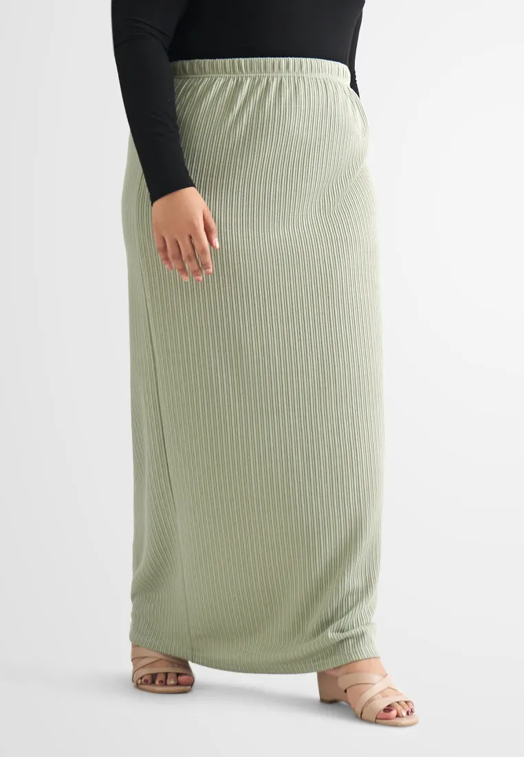 Rianna Relax Ribbed Skirt