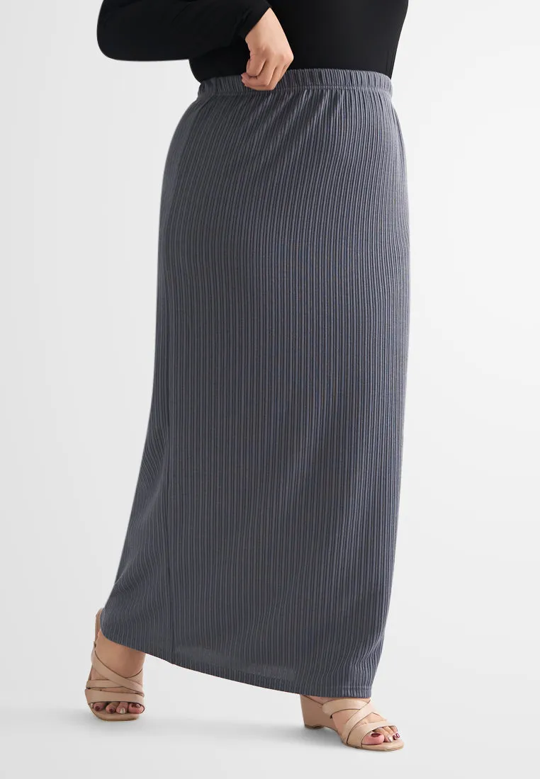 Rianna Relax Ribbed Skirt