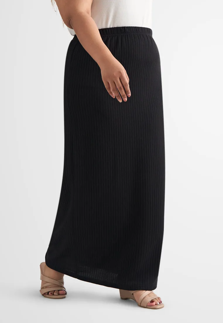 Rianna Relax Ribbed Skirt