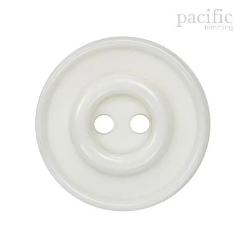 Round 2 Hole Nylon Button 125042BA