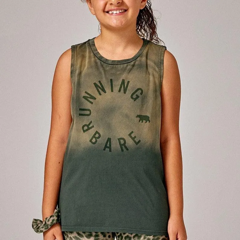 Running Bare Easy Rider Girls Muscle Tank