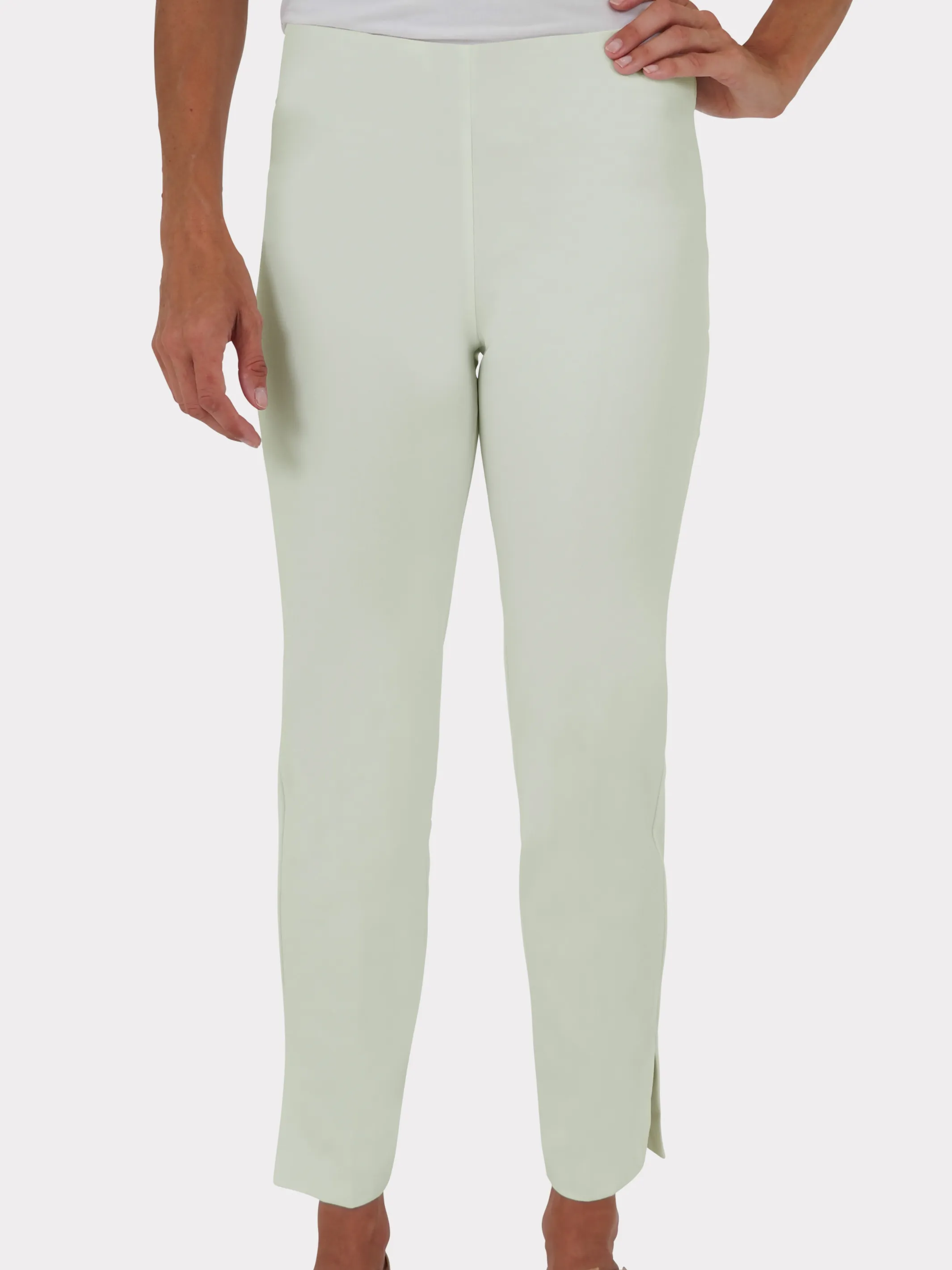 Slim Cut Cotton Stretch Pant