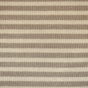 Taupe Brown-Beige Poly-Rayon Stretch Spandex Stripe Jersey Knit Fabric