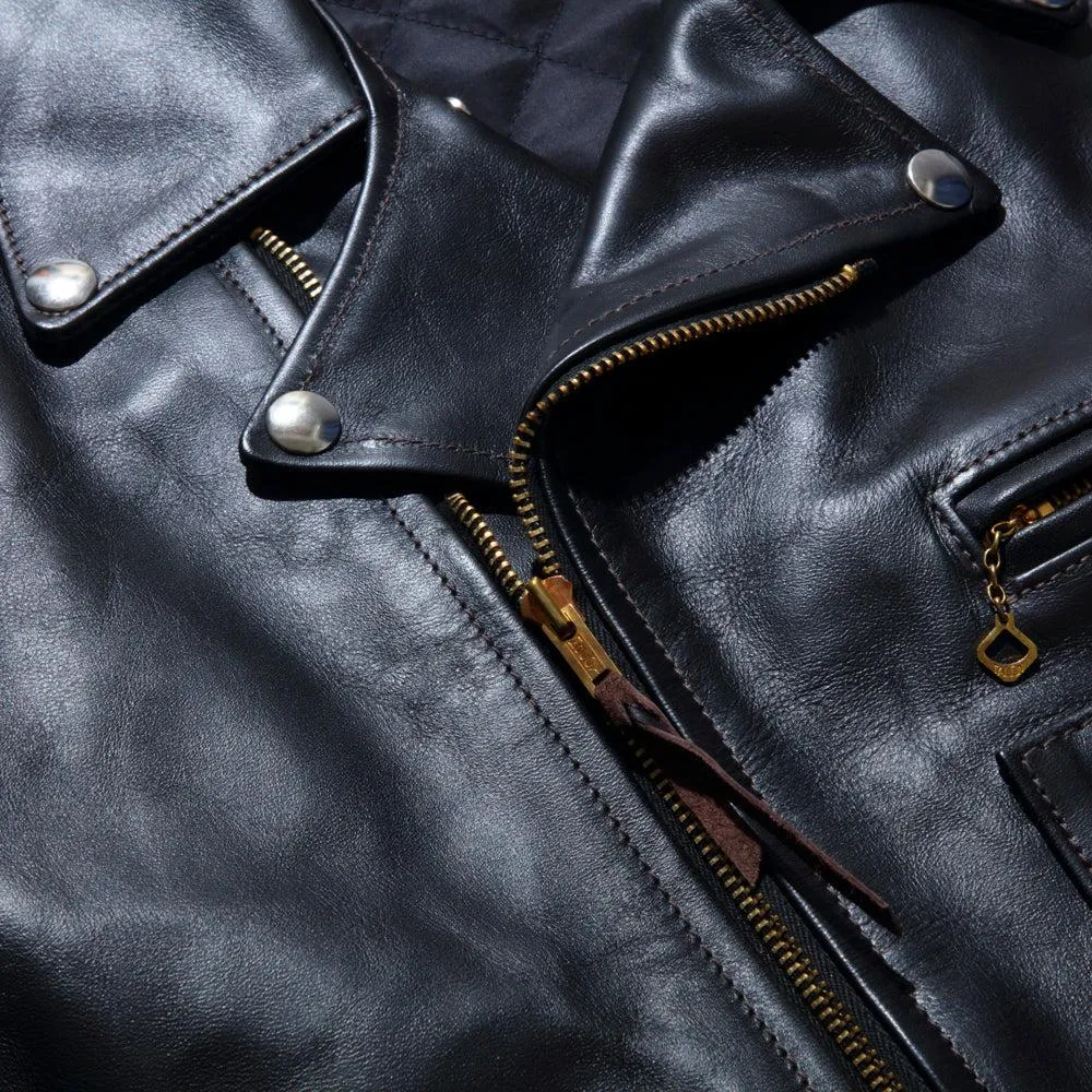 The Real McCoy's Buco J-24 Leather Jacket Black