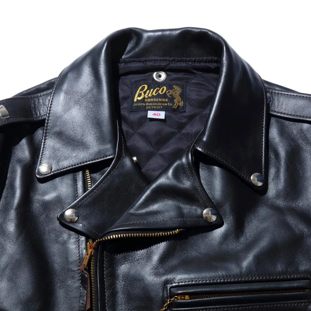 The Real McCoy's Buco J-24 Leather Jacket Black