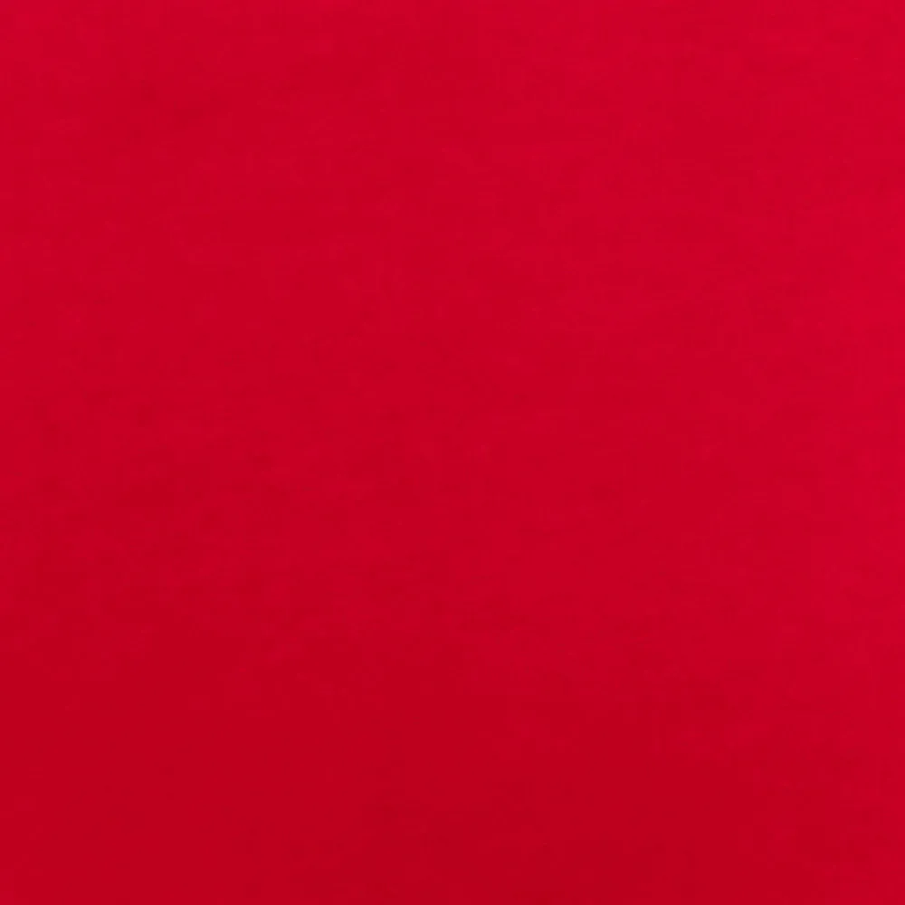 True Red Solid Stretch Cotton Jersey Knit Fabric